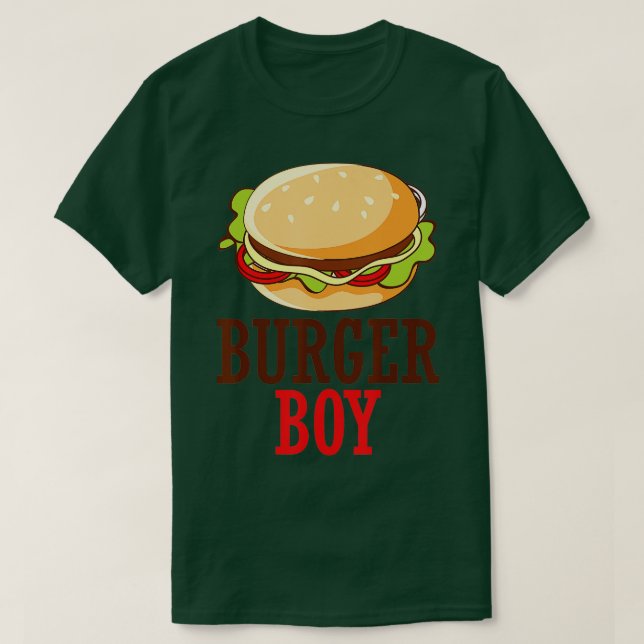 Burger boy  T-Shirt (Design Front)