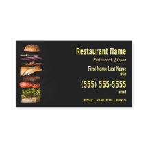 Burger Business Card