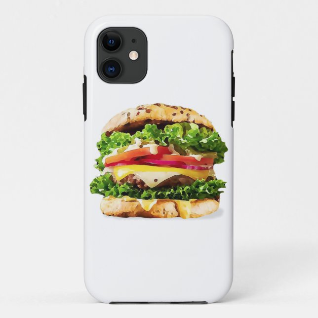 Burger Case-Mate iPhone Case (Back)