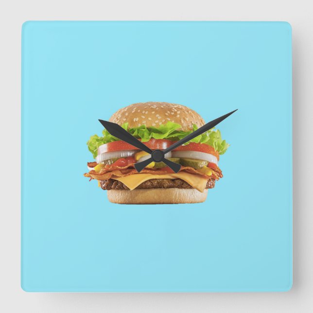 Burger Clock (Front)