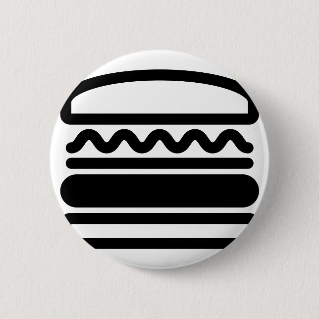 Burger Dreams 6 Cm Round Badge (Front)