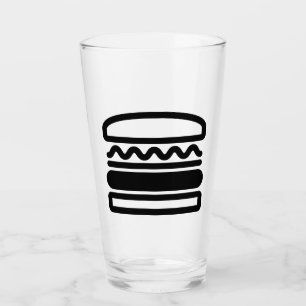 Burger Dreams Glass