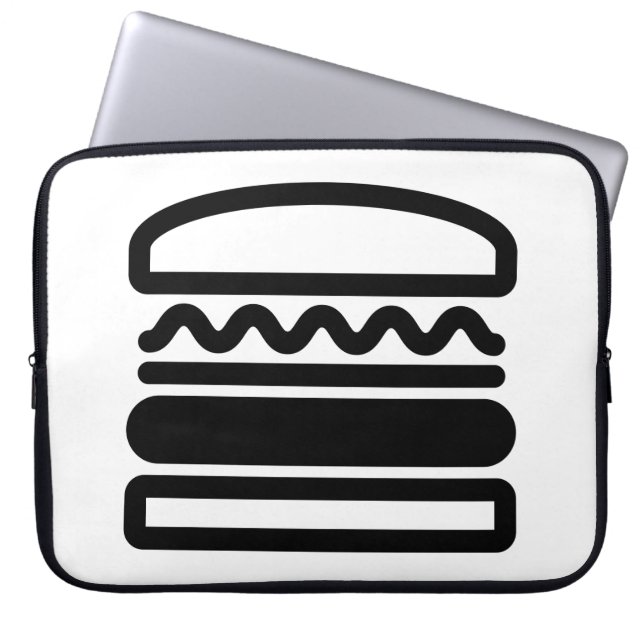 Burger Dreams Laptop Sleeve (Front)