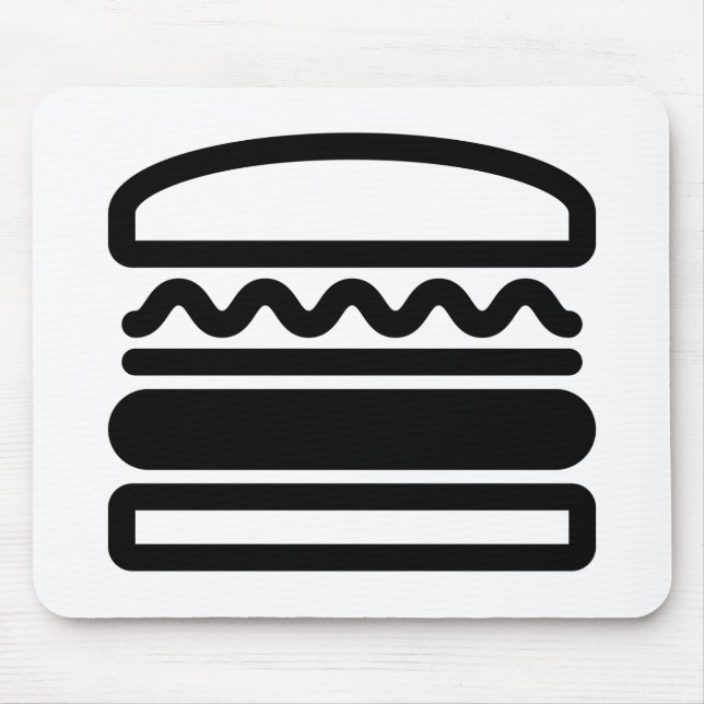 Burger Dreams Mouse Pad (Front)