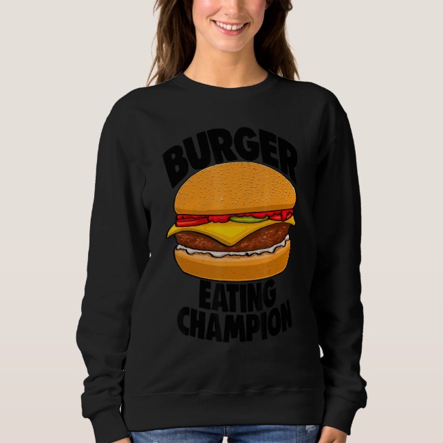 Burger Eating Champion   Burger Tees Women Foodie (Front)