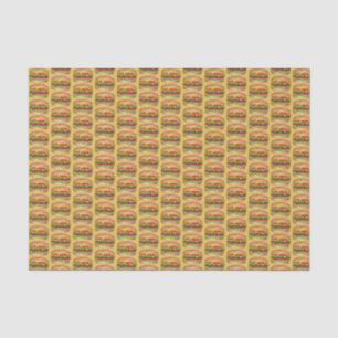Burger Hamburger Cheeseburger Picnic Cookout Party Tissue Paper