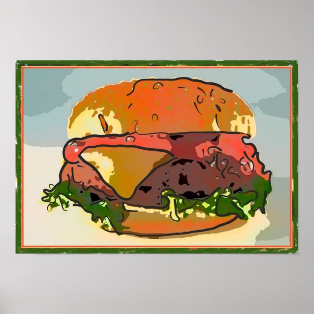 Burger Italiano Poster (Front)