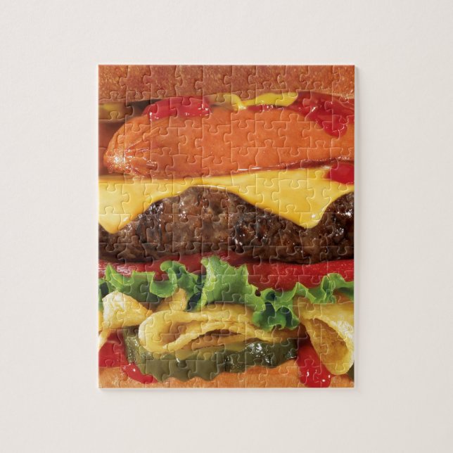 burger jigsaw puzzle (Vertical)