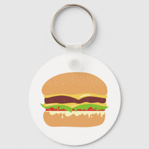 burger key ring