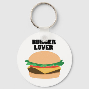 Burger Lover Key Ring
