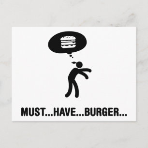 Burger Lover Postcard