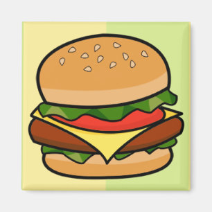 Burger Magnet