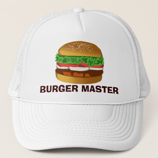 Burger Master Trucker Hat (Front)