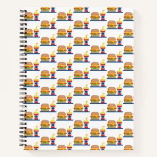 Burger Meal Notebook