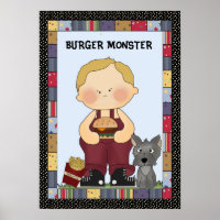 Burger Monster poster