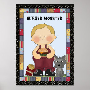 Burger Monster poster