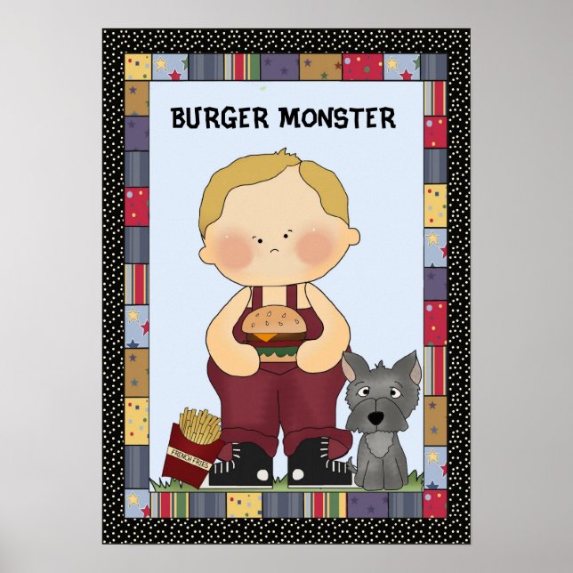 Burger Monster poster (Front)