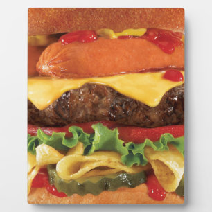 burger plaque