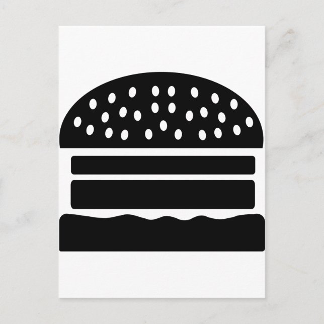 burger postcard (Front)