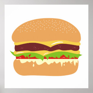 Burger Poster