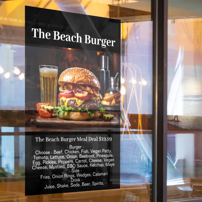 Burger Shop Meal Fast Food Restaurant Bar Business (Creator Uploaded)