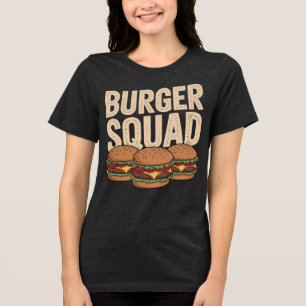 Burger Squad T-Shirt Tri-Blend Shirt
