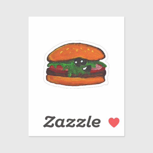 Burger Sticker (Sheet)