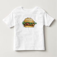 Burger - Toddler T-shirt