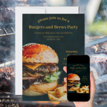 Burgers and Brews Party 