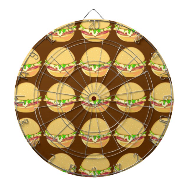 Burgers Dartboard (Front)