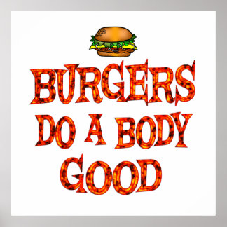Burgers Do Good Poster