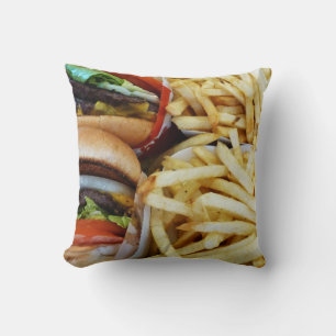 Burgers n Fries Cushion