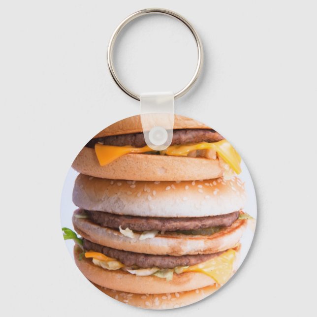 Burgers Stack Key Ring (Front)