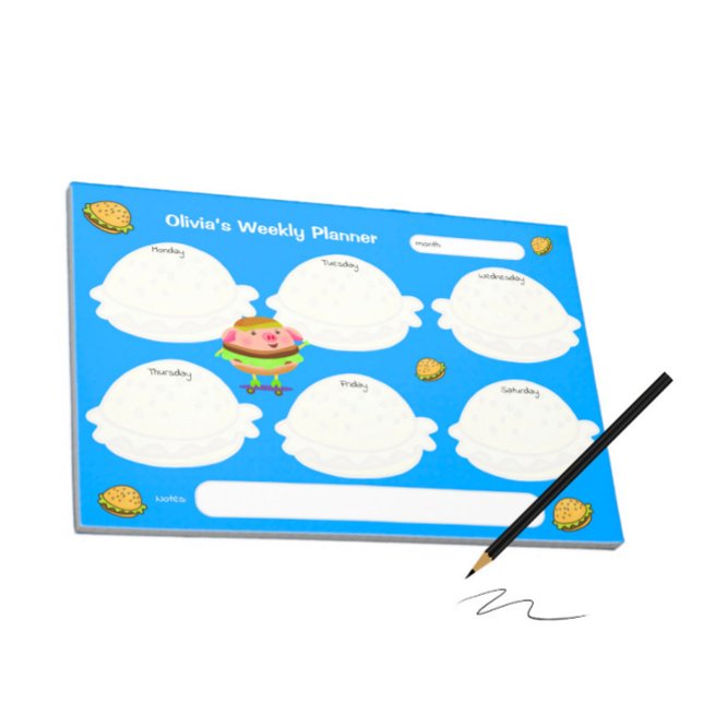 Burgers world notepad (Creator Uploaded)