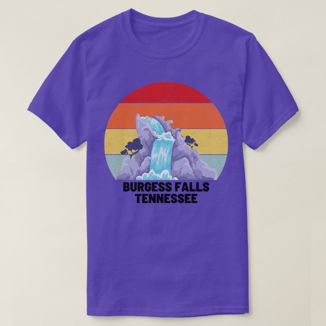 Burgess Falls Tennessee T-Shirt (Design Front)