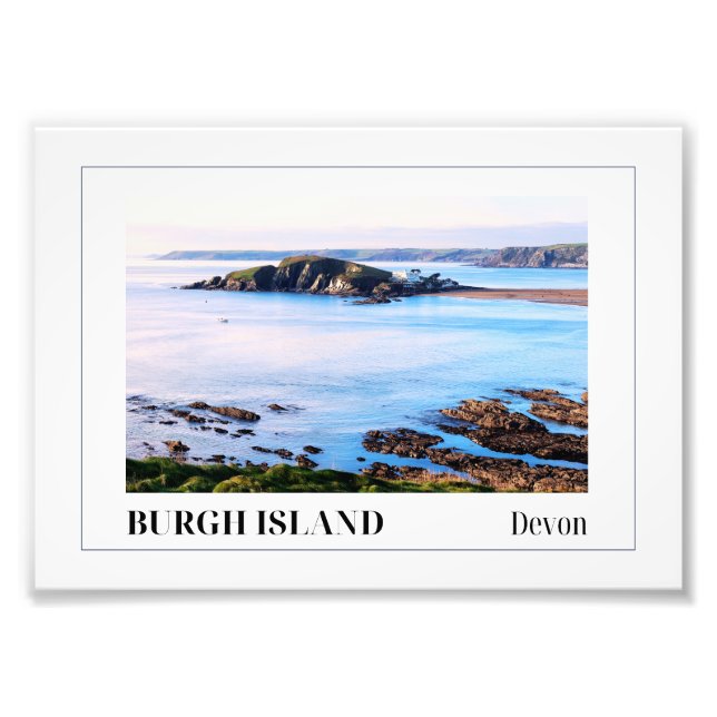Burgh Island, Devon Photo Print (Front)