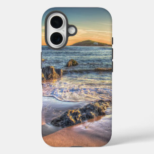 Burgh Island from Bantham at Sundown... iPhone 16 Case