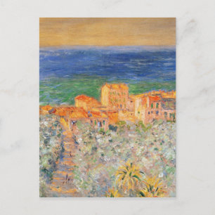 Burgo Marina at Bordighera by Claude Monet Postcard