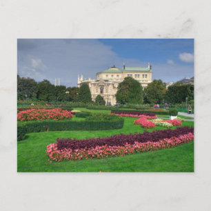 Burgtheater, Vienna Austria Postcard