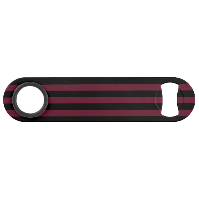 Burgundy and black stripes (Back Horizontal)