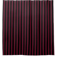 Burgundy and black stripes