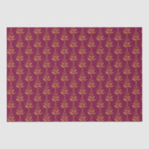 Burgundy and Gold Christmas Tree