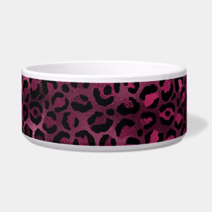 Burgundy and Gold Leopard Series Design 9