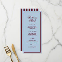 Burgundy and Ice Blue old money wedding