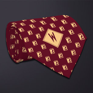 Burgundy Attorney Law Professor Tie