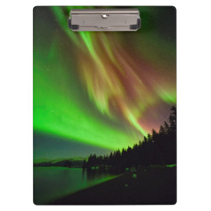 Burgundy Aurora Clipboard