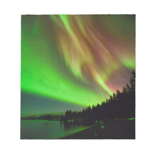 Burgundy Aurora Notepad