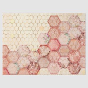 Burgundy Bee Series Design Seven Tissue Paper
