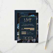 Burgundy Blue Roses Wedding