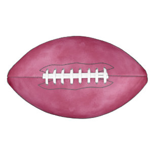 Burgundy Blush American Football